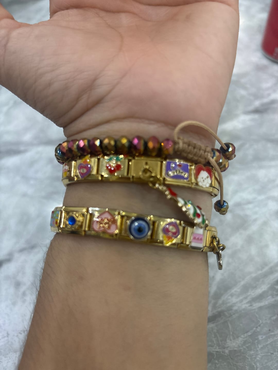Customer photo review of Charm Piedra azul zafiro transmite elegancia y sofisticación