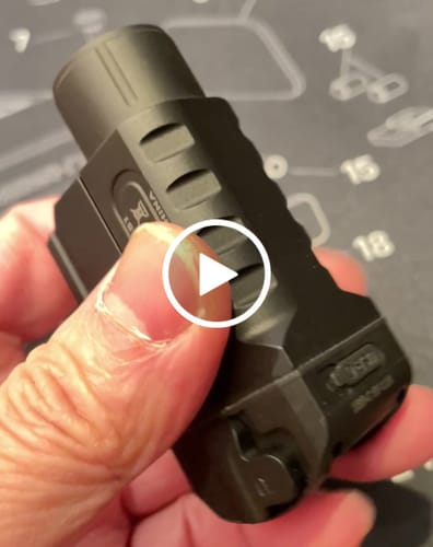 Customer video review of Rovyvon GL3 Tactical Pistol Light