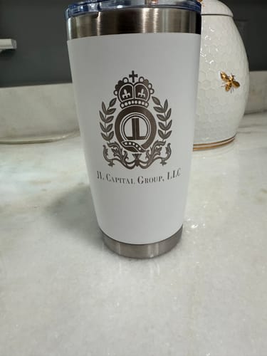 Customer photo review of (6 Pieces) Laser Engraved Tumbler | 20 oz