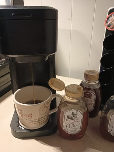 Customer photo review of ☕ Coffee Lover’s Honey Bundle – Espresso, Bourbon & Irish Cream Honey