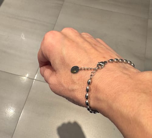 Customer photo review of Mykonos Bracelet - Silver