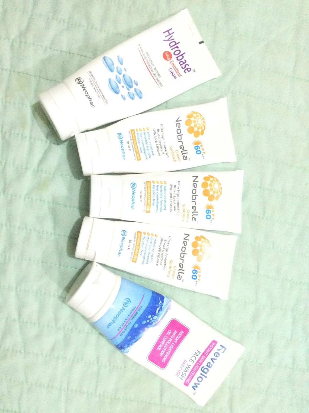 Customer photo review of Neobrella Sunblock Cream SPF60 PA+++
