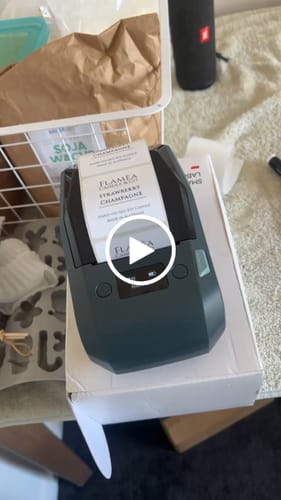 Customer video review of NIIMBOT M2 Thermal Transfer Label Maker, Smart Color Printing with Phones & PC for Office, Outdoor Equipment