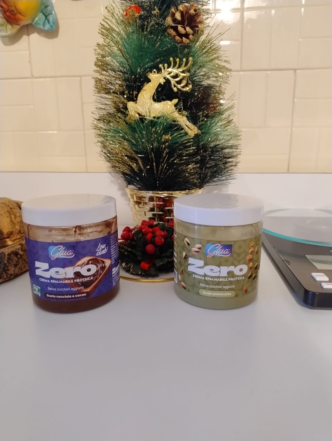 Customer photo review of Crema proteica gusto nocciola e cacao