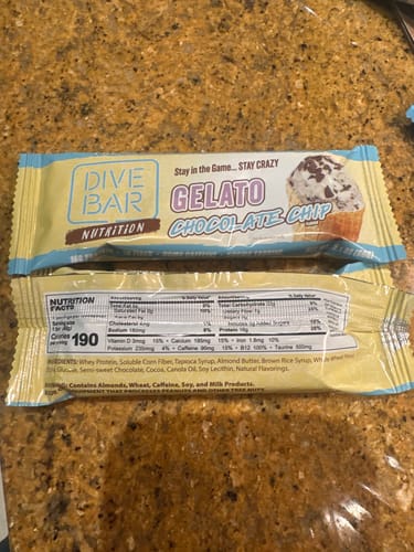 Customer photo review of Gelato Chocolate Chip - 6 bars