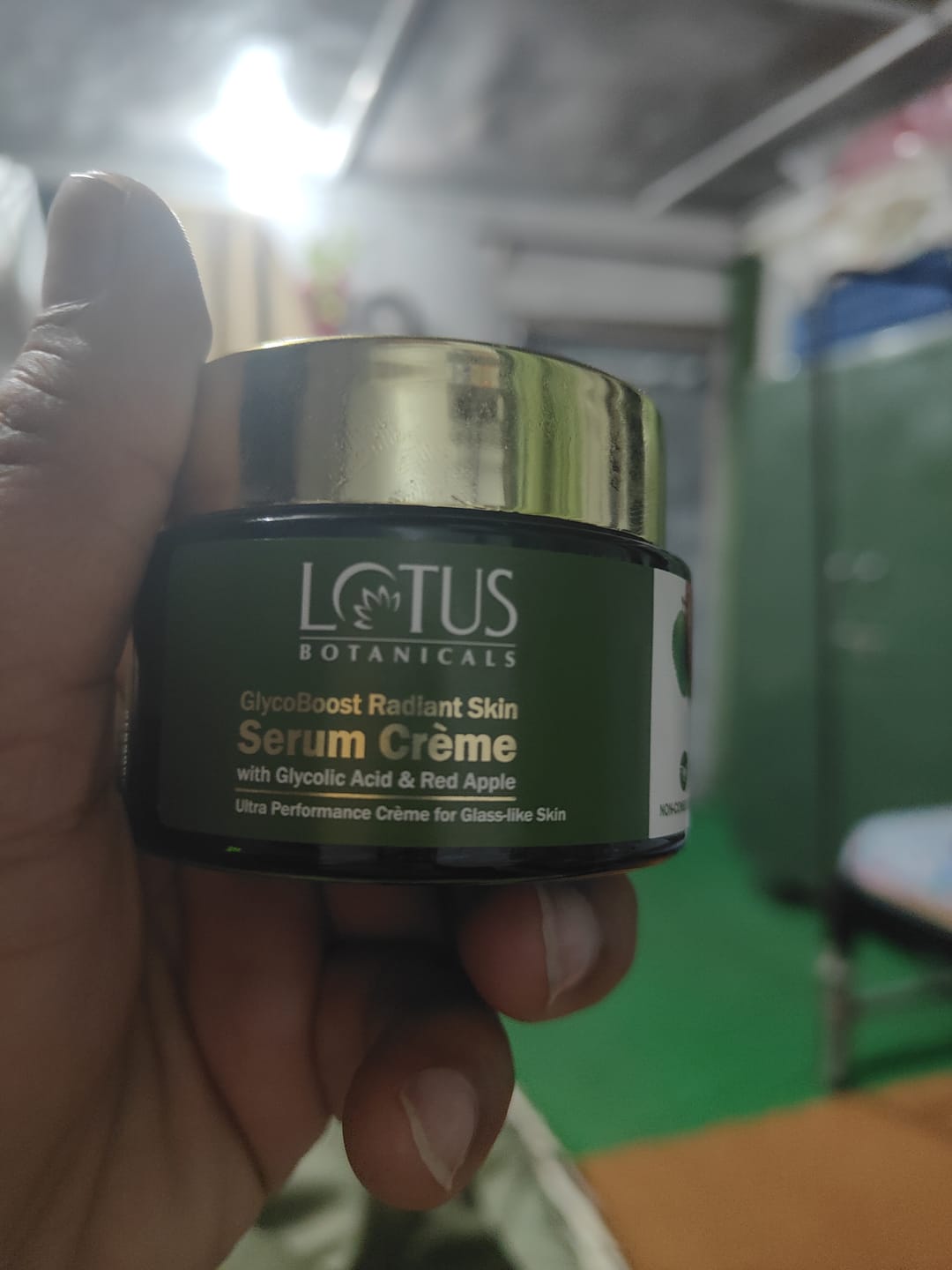 Customer photo review of GlycoBoost Radiant Skin Serum Crème
