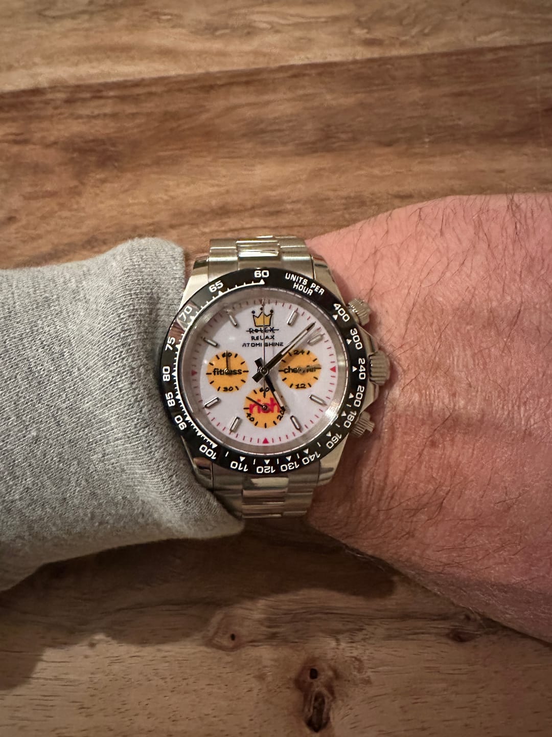 Customer photo review of VELOCIREX CLASSIC WATCH