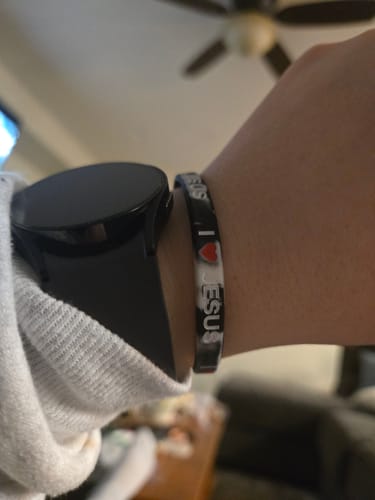 Customer photo review of Christian Rubber Bracelet Packs