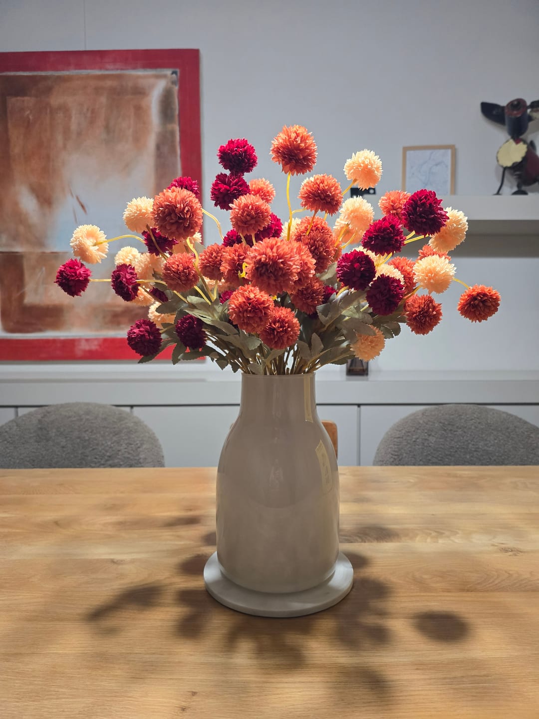 Customer photo review of Fleurs de Kiku - Mélange (20 tiges/ 100 pompons)