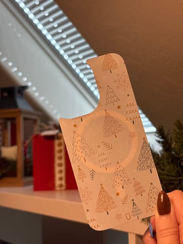 Customer photo review of Christmas Trees (Back only)