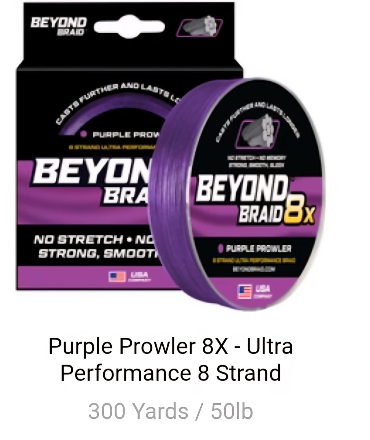 Customer photo review of Purple Prowler 8X - Ultra Performance 8 Strand
