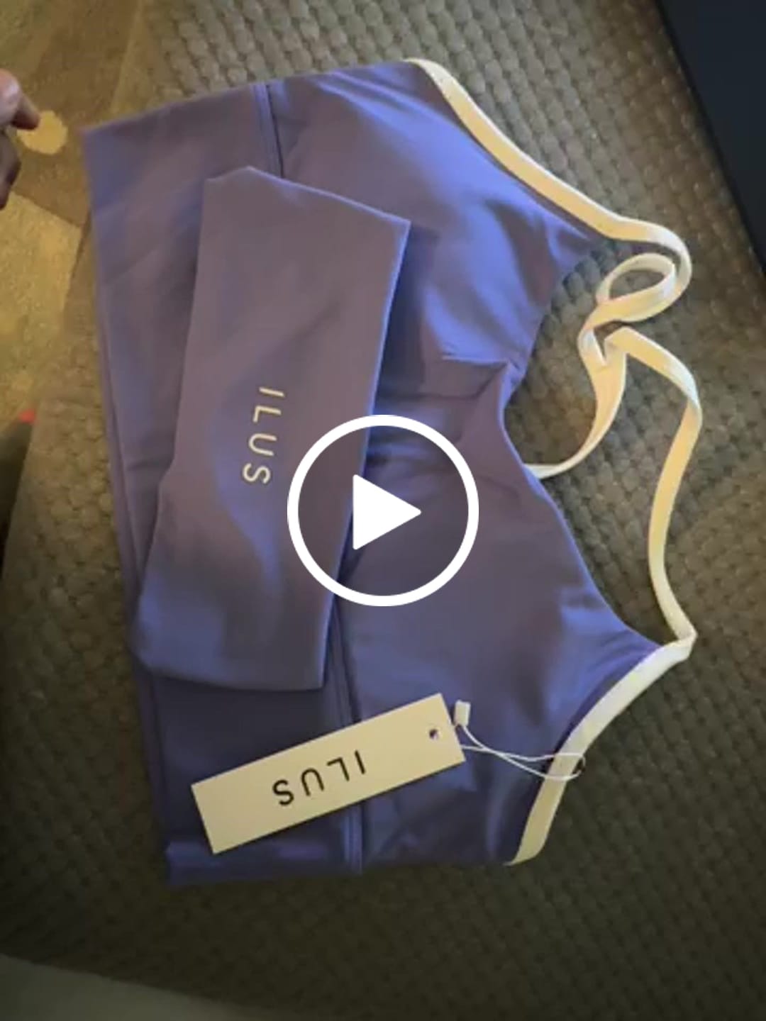 Customer video review of BONDED Y BRA