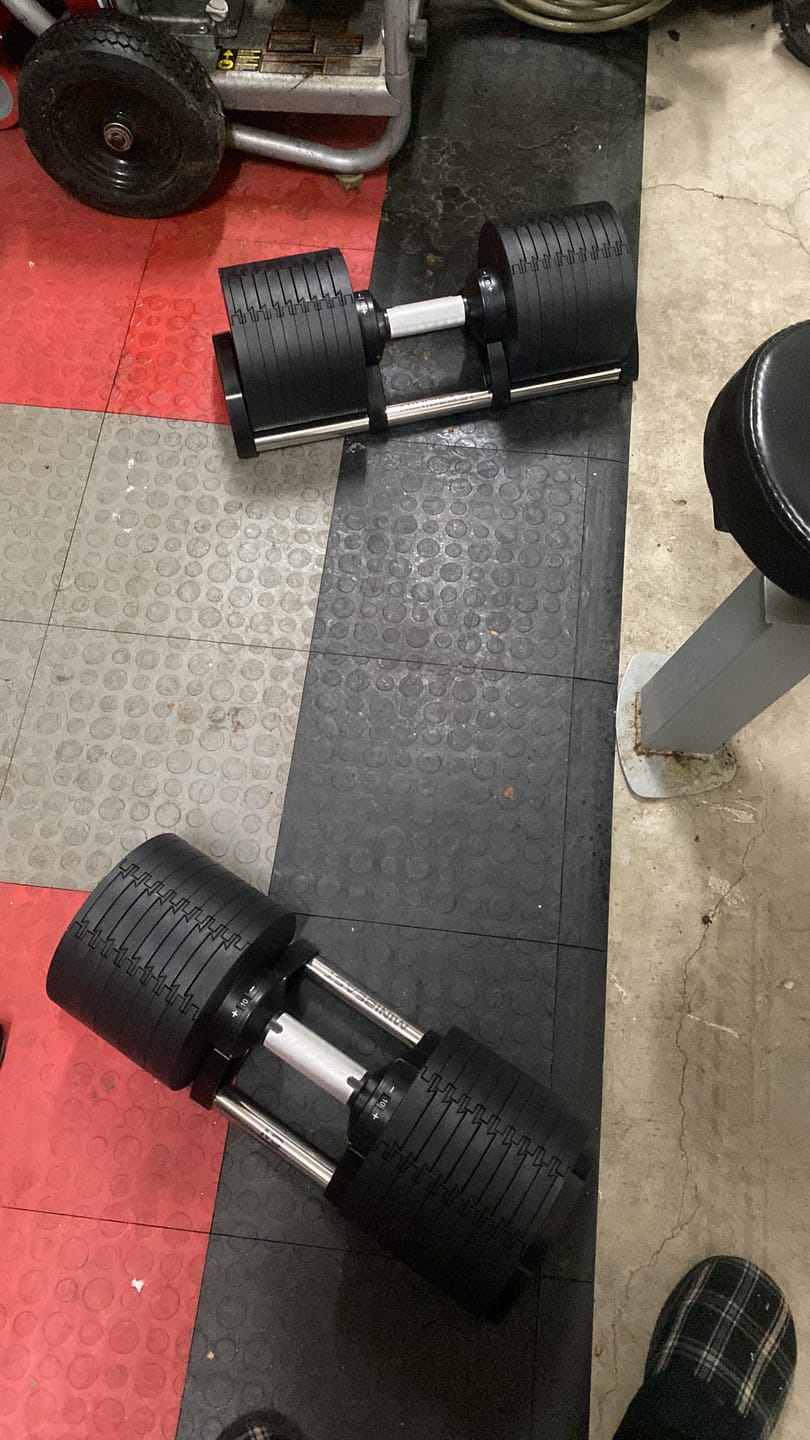 Customer photo review of MB PRO Adjustable Dumbbell 100lb