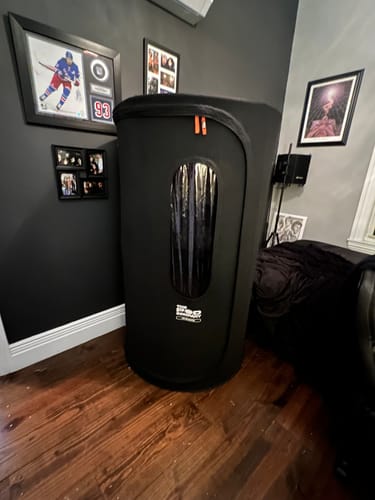 Customer photo review of The Sauna Pod 2.0