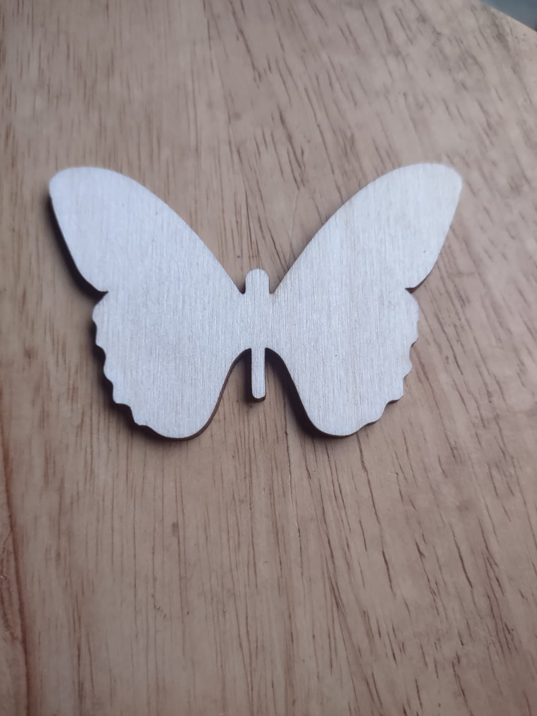 Customer photo review of Unfinished Wood Butterfly Silhouette - Craft- up to 46" DIY