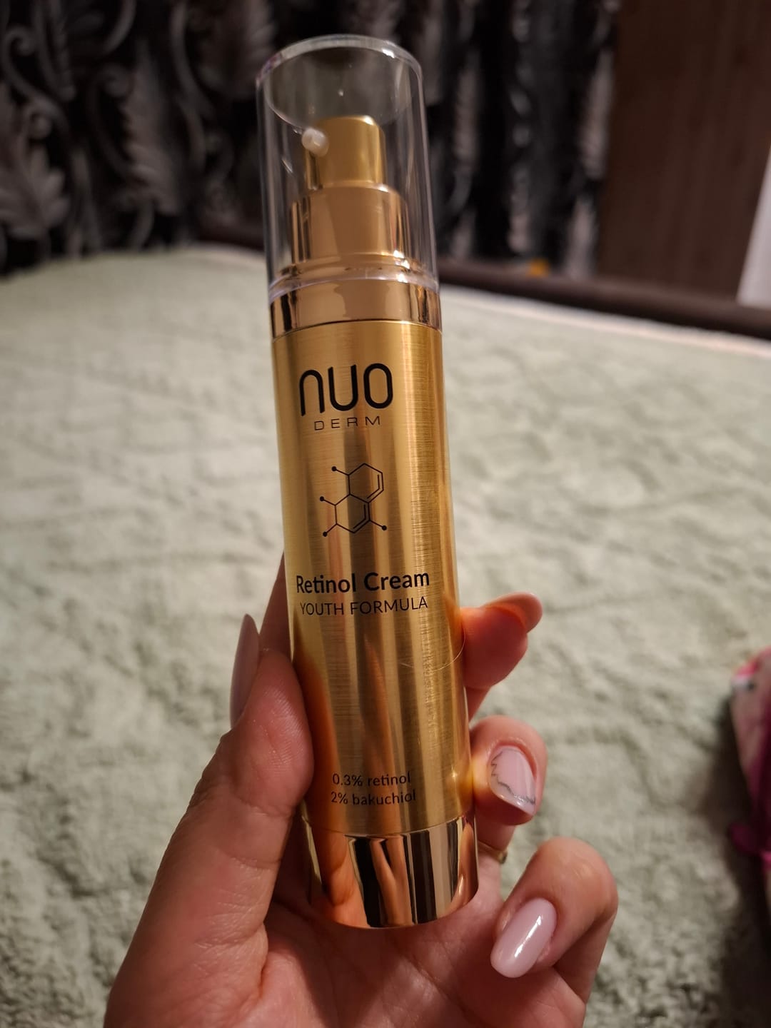 Customer photo review of Crema cu Retinol