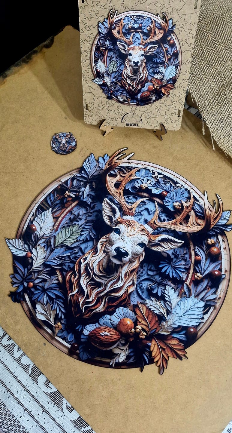 Customer photo review of Geyik V2 - Ahşap Puzzle