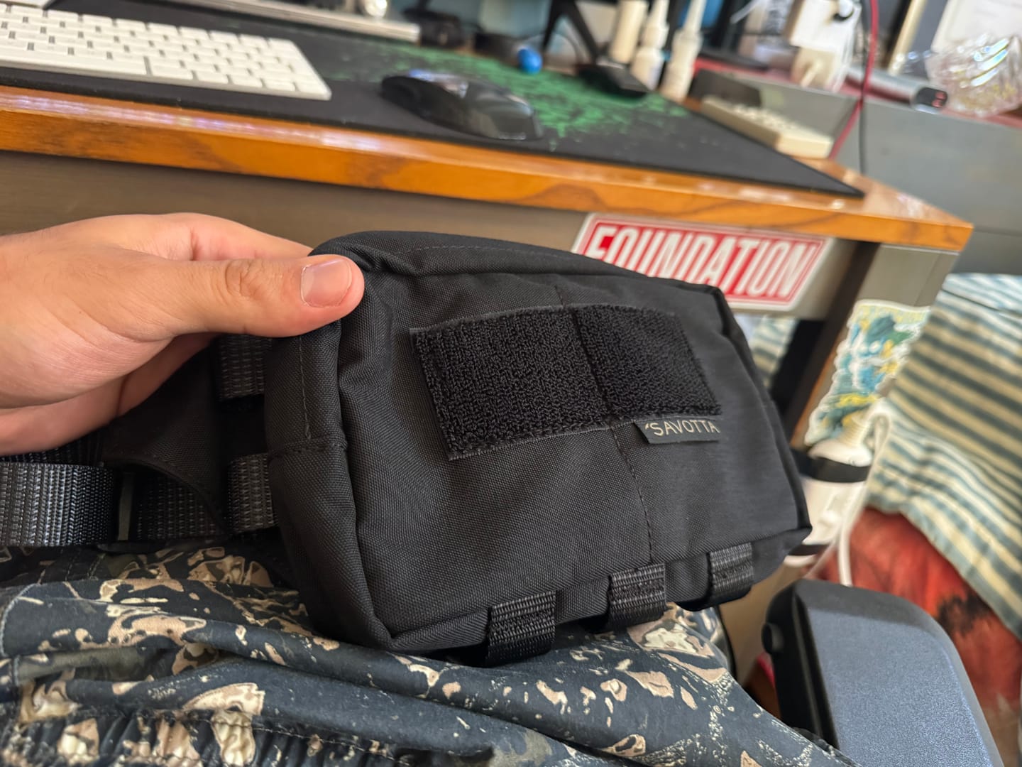 Customer photo review of Kukkaro hip pack