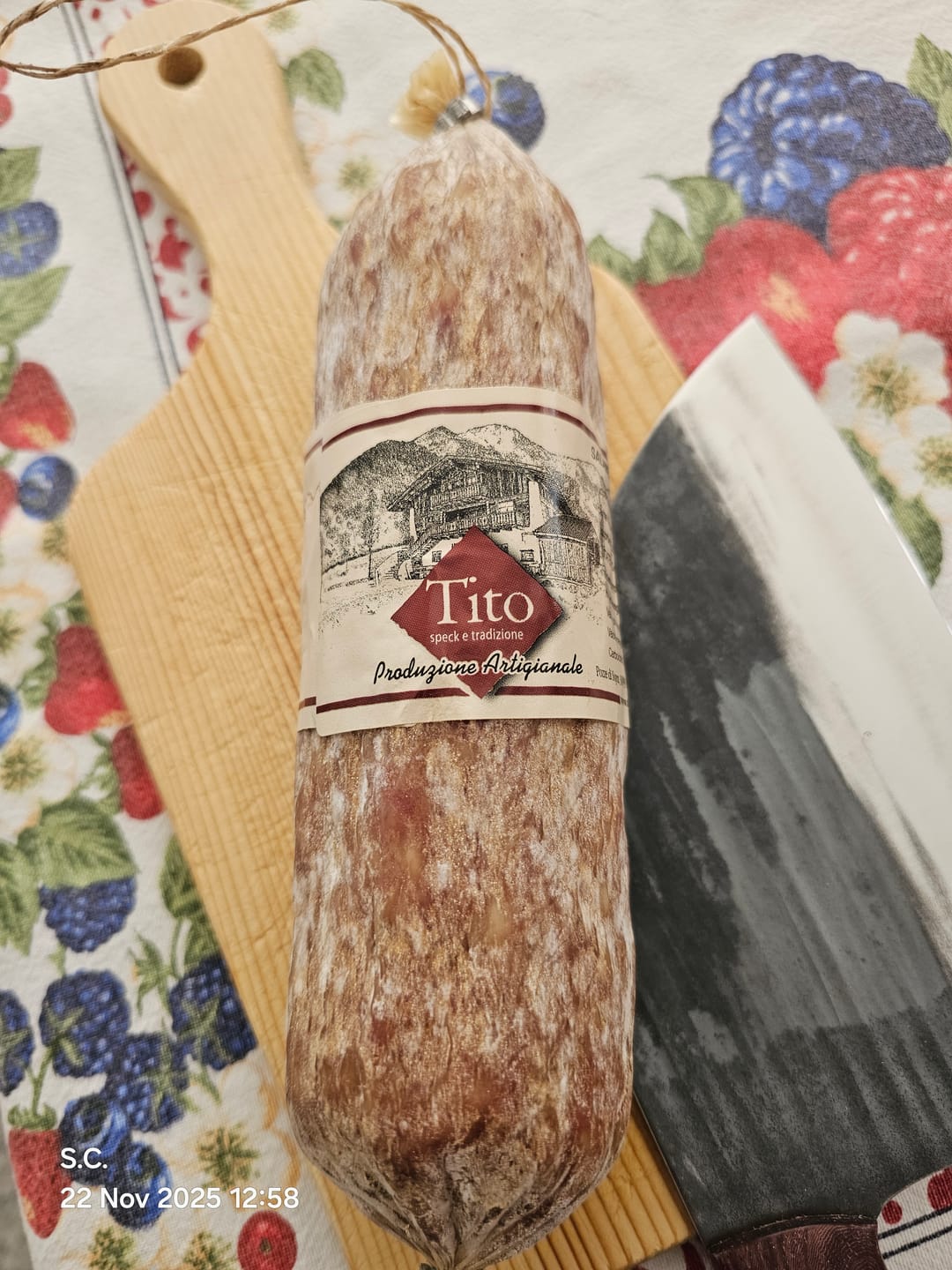 Customer photo review of Salame nostrano