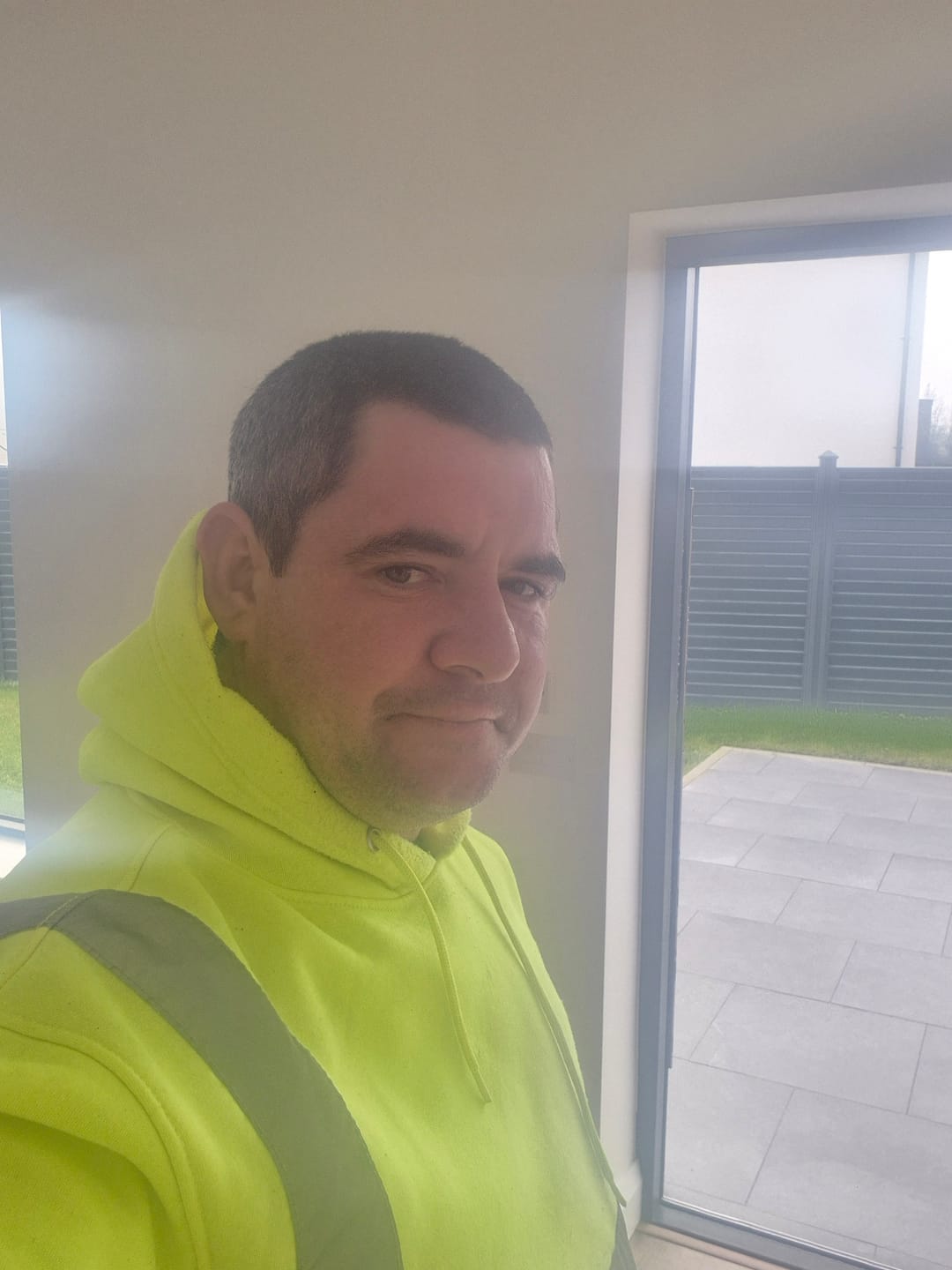 Customer photo review of Hi Vis Hoodie EN ISO 20471
