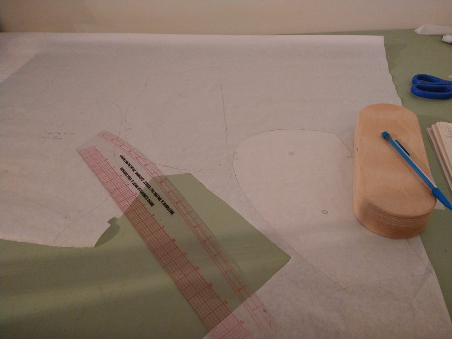 Customer photo review of Prym Dressmakers Pattern Tracing Paper