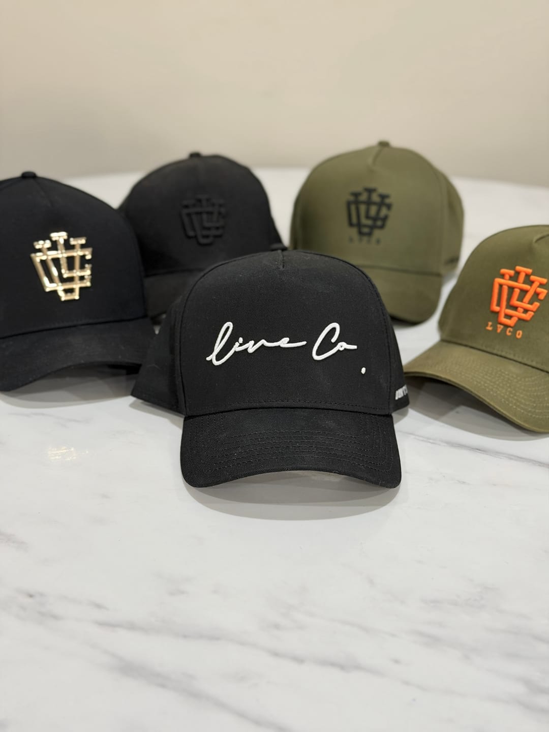 Customer photo review of Live Co. "Black Signature Series" A-Frame Snapback