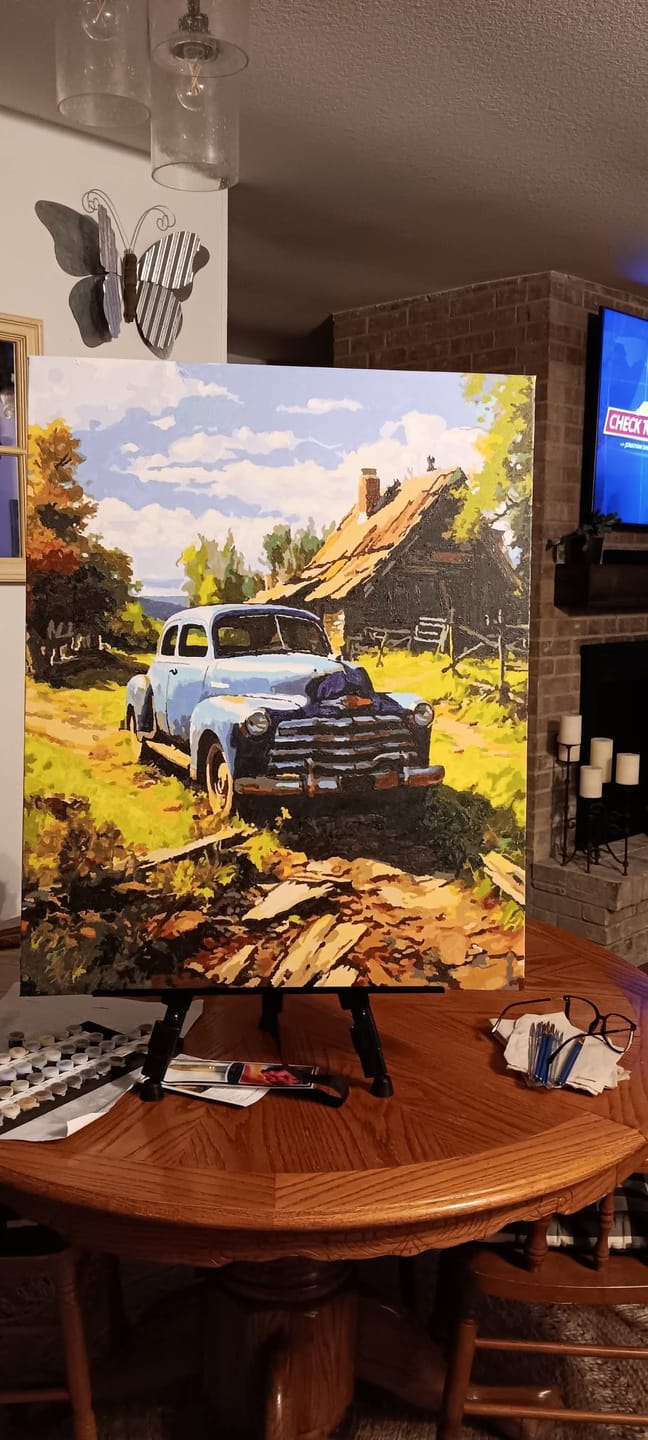 Customer photo review of Rustic Farm Car