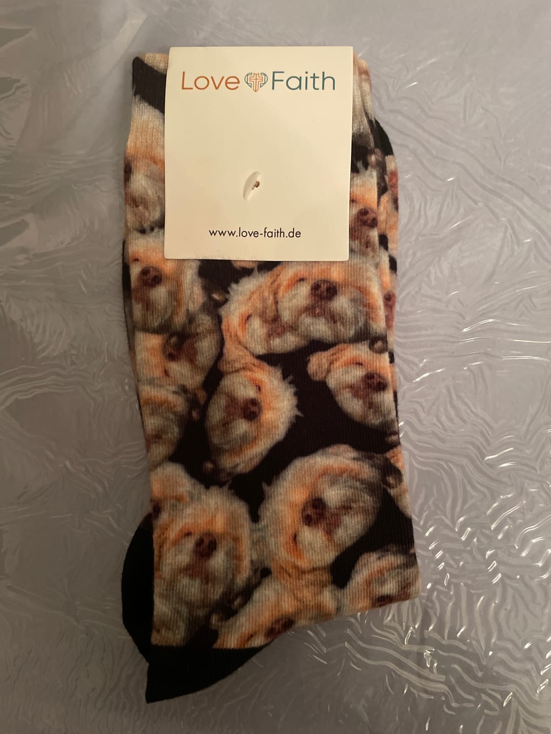 Customer photo review of Deine Socken - Personalisierte Socken mit Foto-Upload