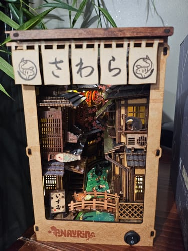 Customer photo review of Sawara Town Book Nook Kit