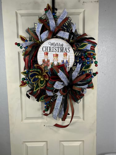 Customer photo review of Meghan HFTH Live Wreath Kit