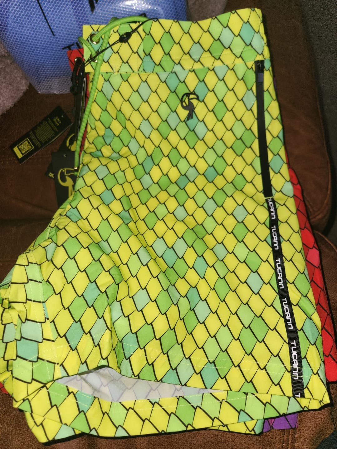 Customer photo review of Dragon Scale - Lime 5"