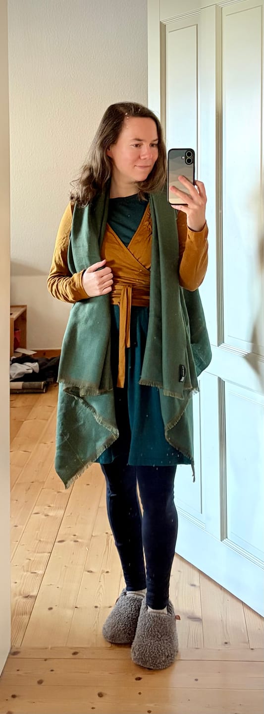 Customer photo review of NEW! Petite CELESTIAL Cape Artemis