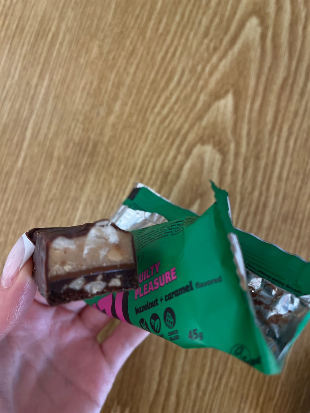 Customer photo review of Hazelnut + Caramel x10 шт.