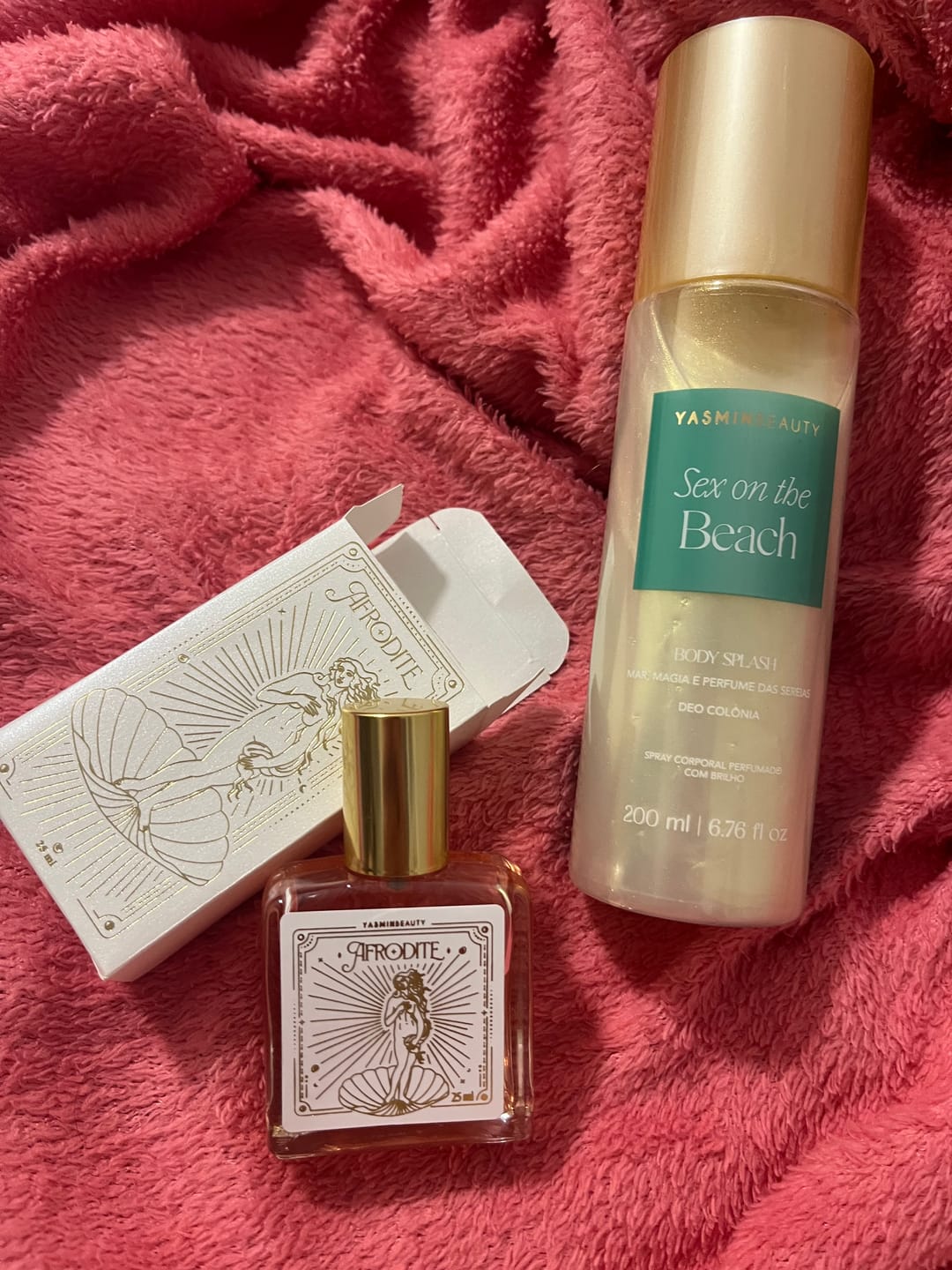 Customer photo review of Fragrância Afrodite Miniatura 25ML