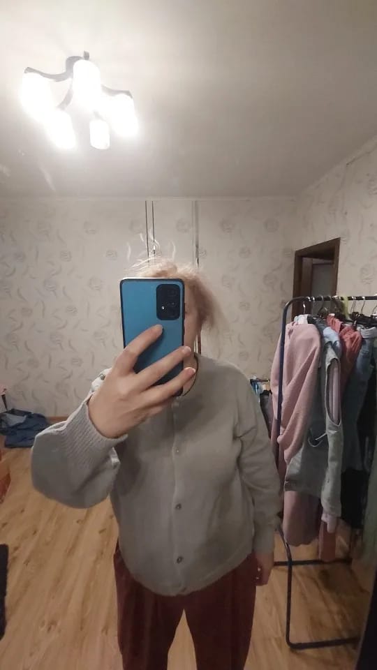 Customer photo review of Hazel Soft Knit Cardigan