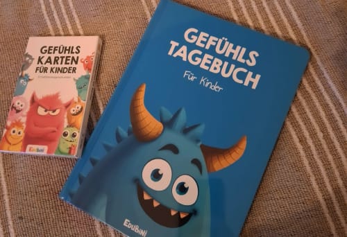 Customer photo review of Edubini Gefühlstagebuch für Kinder