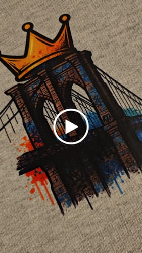 Customer video review of DTF Transfers Upload Your Gang Sheet