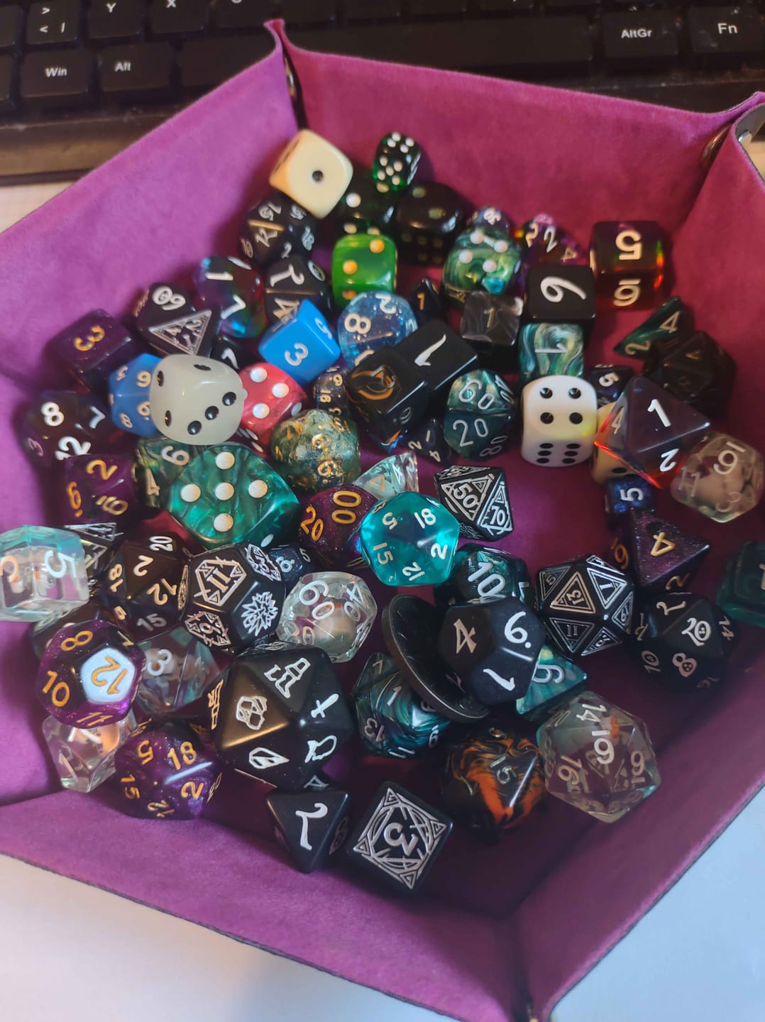 Customer photo review of Würfelteller Hexagon
