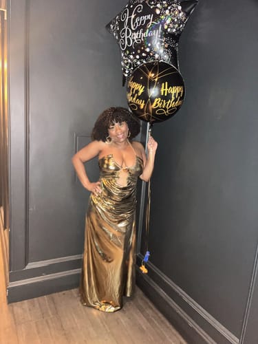 Customer photo review of Aluna Dress