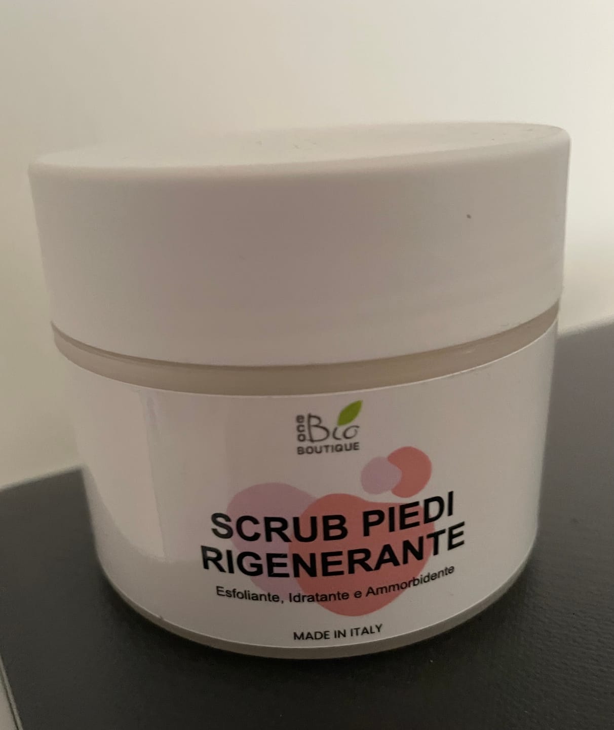 Customer photo review of Scrub Piedi Rigenerante
