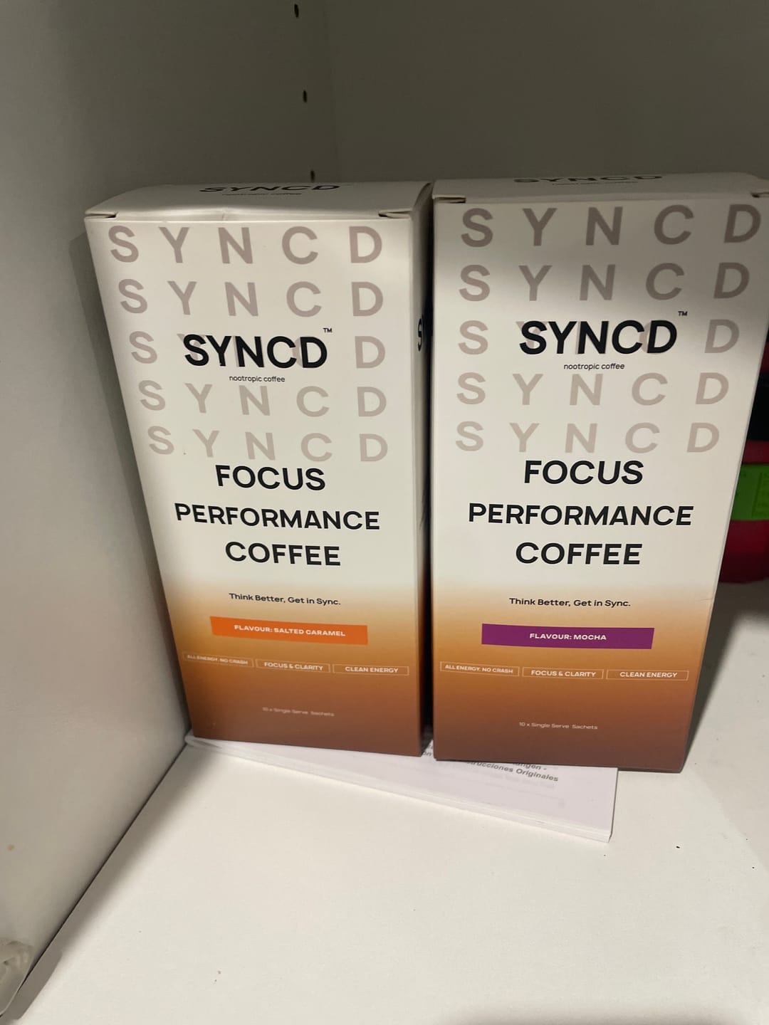Customer photo review of Focus Performance Coffee