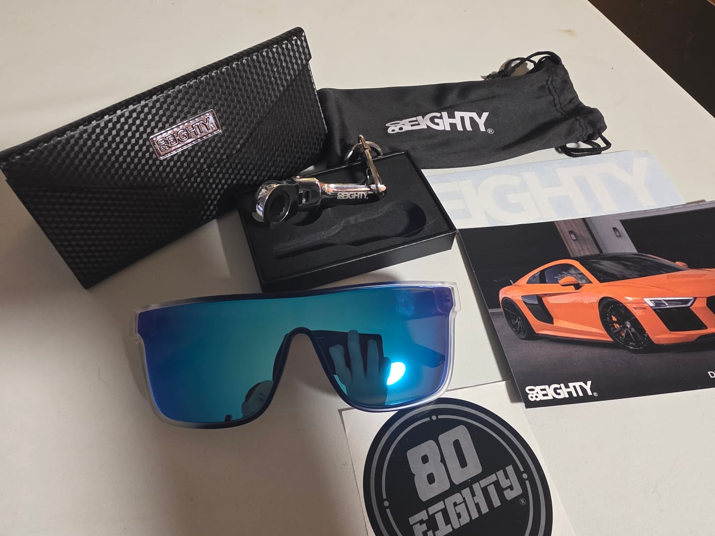 Customer photo review of 80Eighty® Polarized Murica Sunglasses