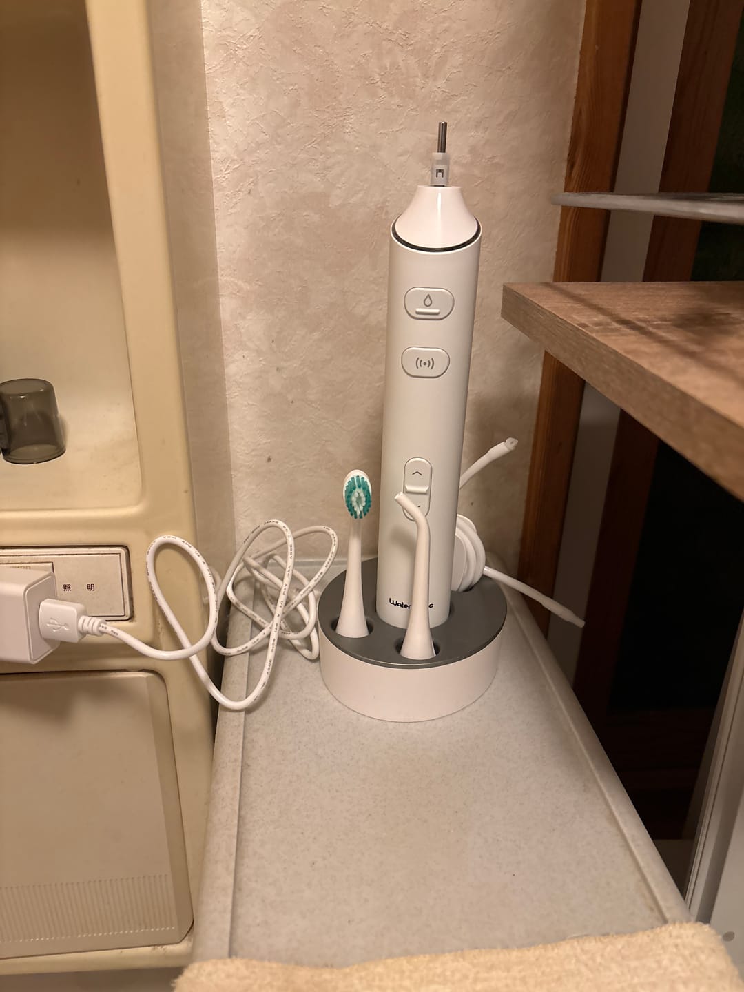 Customer photo review of 【 100個限定 25%OFF 】水流音波歯ブラシ Water Sonic ウォーターソニック 本体