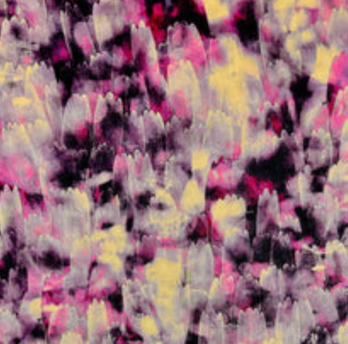 Customer photo review of Watercolour Feathers Stretch Velvet Fabric