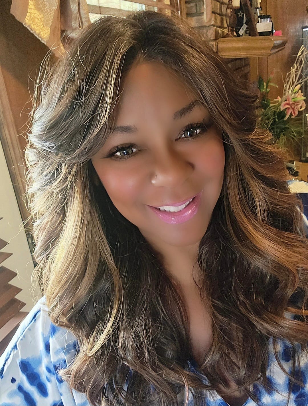 Customer photo review of Sensationnel Butta Lace Pre-Cur Glueless 5" HD Deep Lace Parting Front Wig - PRE-CUT UNIT 14