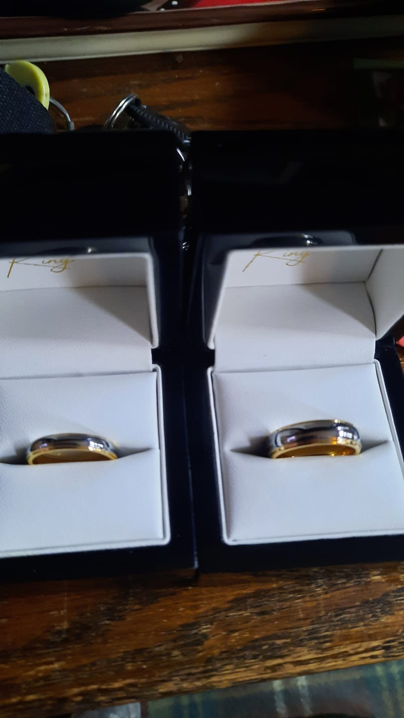 Customer photo review of The Vulcan Mirror Wonder Ring Set