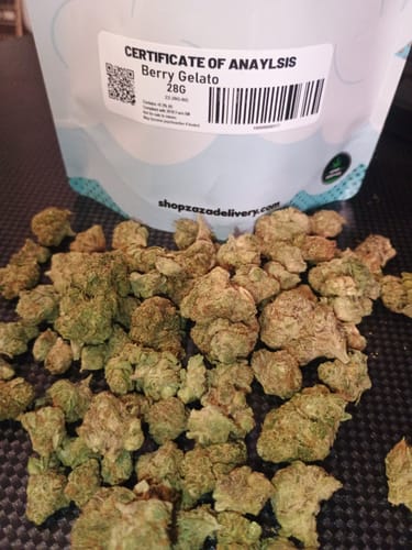 Customer photo review of Berry Gelato - 28 Grams - Indica