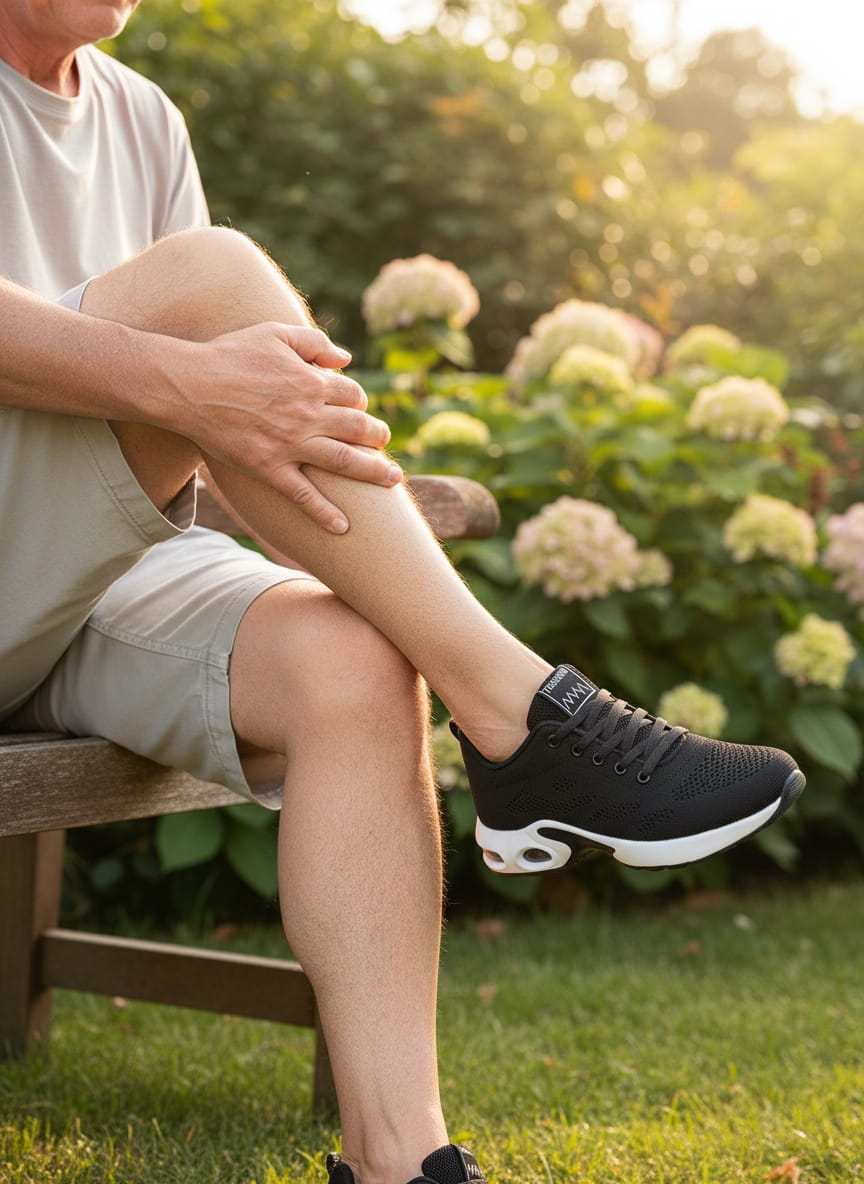 Customer photo review of OrthoCare™ - All-Day Comfort & Pain-Free Orthopedic Shoes + FREE Insoles (Unisex)