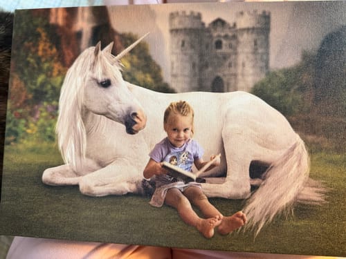Customer photo review of Unicorn Castle