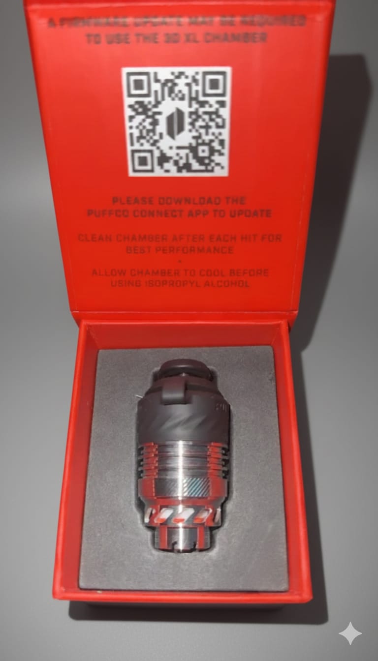 Customer photo review of Puffco Peak Pro 3DXL Chamber - Sale [25% OFF]